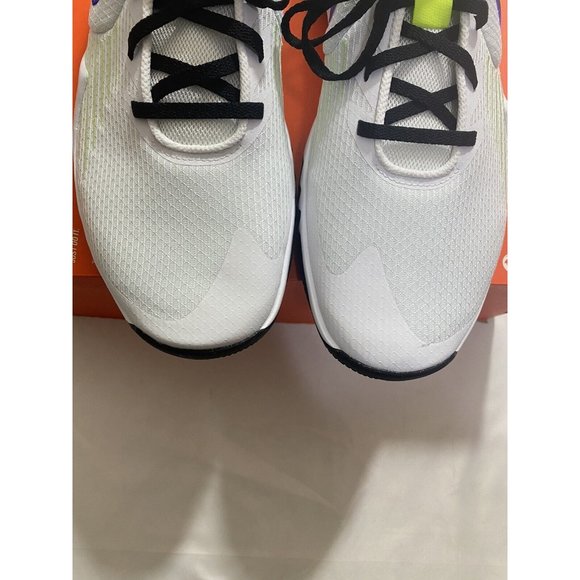 New Mens Size 13 White Nike Precision V Basketball Shoes CW3403 100 - Picture 4 of 13